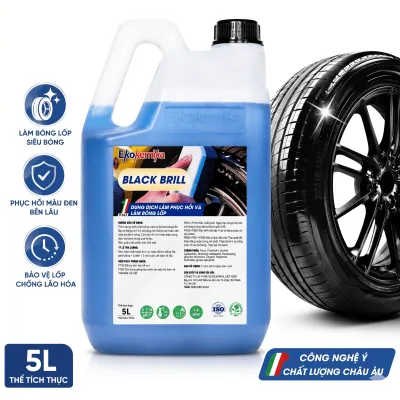 Dung Dịch Dưỡng Và Làm Bóng Lốp Ekokemika BlackBrill 1L-5L