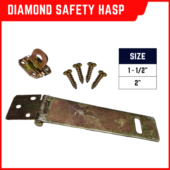 5pcs Safety Hasp (Sizes Available 1.5", 2",3", 4") Lazada PH