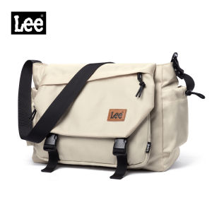 LEE Black Fashion Crossbody Bag For Women Male Flip Cover Waterproof Oxford Large Capacity Outdoor Messenger Bag For College Students With Anti-Theft Pocket