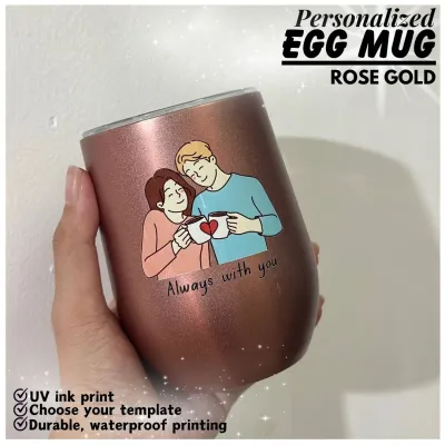 Ink and Style PH - Egg mug Personalized with UV Print Photo Stainless Steel Vacuum Insulated Egg Mug Drinkware Tumbler Souvenir Giveaways teachers day mothers day gift ideas