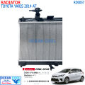 หม้อน้ำรถยนต์ โตโยต้า ยาริส 2014-2016 เกียร์ออโต้ RD0057 ENGINE RADIATOR TOYOTA YARIS 14-16 (A/T) DENSO COOL GEAR DI261470-3960 เดนโซ่ สินค้าคุณภาพ. 