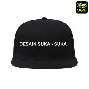Topi Mancing Snapback Custom Olahraga Pancing Memancing Menyala Dalam Gelap Sepeda Glow in The Dark
