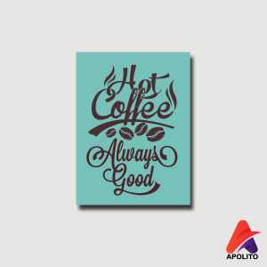 APOLITO (15X20 CM) HIASAN DINDING CAFE WALL DECOR PAJANGAN POSTER KAYU QOTE CAFE KAFE KOPI