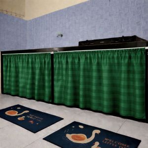 Gorden Kolong Dapur Bawah Meja Kompor Murah + Bonus Tali Benang Kur Setiap 1pcs