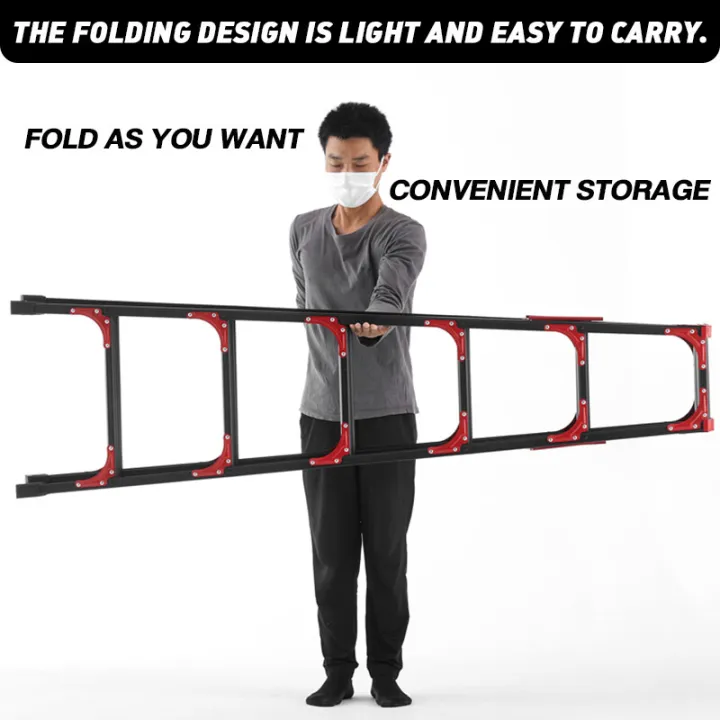 1.2M-2.1M%20Ladder%20Heavy%20Duty%20Tangga%20Lipat%20Folding%20Extendable%20Double%20Sided%20Ladder%20%E5%8F%8C%E9%9D%A2%E6%A5%BC%E6%A2%AF%20-%20Image%205