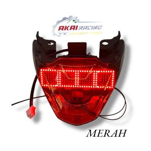 Stoplamp Beat Deluxe 2020-2023 Lampu Stop Lampu Belakang Beat Deluxe Model Running Merk Akai Racing Original