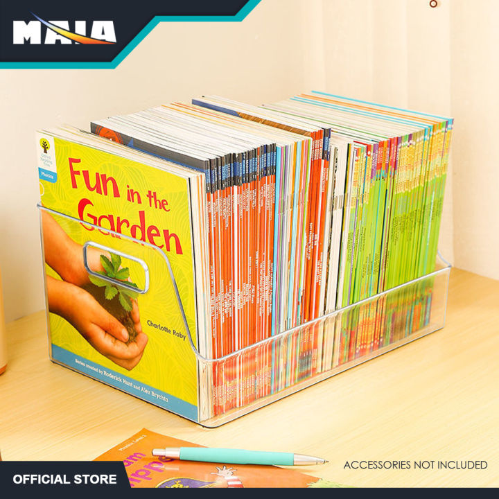MAIA Acrylic Reading Rack Book Stand Desktop Storage Box | Lazada PH