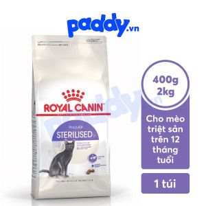 Hạt Cho Mèo Triệt Sản Trưởng Thành Royal Canin Sterilised 37