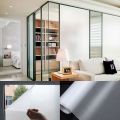 1.8M Pure Frosted Window Film Keep Privacy UV Block for Home and Office. 