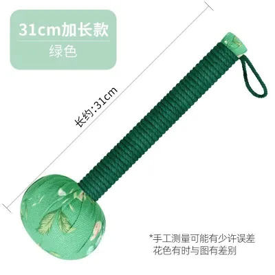 31cm 纯手工制作 经络敲打艾草手持养生锤 Pure Handmade Mugwort Health Handheld Hammer Massage