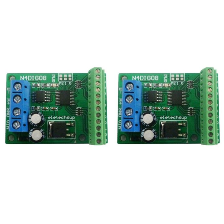 2X 8Ch Input/Output Digital Switch TTL LvTTL CMOS RS485 IO Control ...