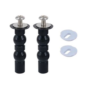 2x Toilet for Seat Fixing Screwbolts with Two Expandable Ball Universal Toilet Lid Expansion Screw Hardware Fix Accessor