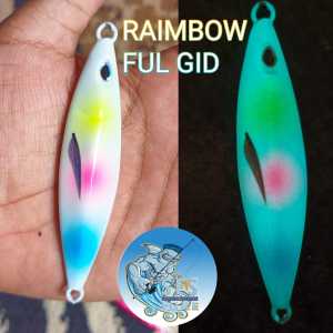 Umpan pancing metal jig 7g/10g/15gram koika ful gid micro jig 7gram siang malam metal jig 10gram assist hok jig fishing lure koika ful gid