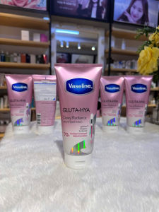 [VASELINE]Sữa Dưỡng Thể Sáng Da Chuyên Sâu Ban Đêm Vaseline Gluta - Hya Dewy Radiance Serum Burst Lotion 70X 300ml