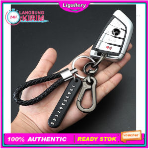 [3 in 1] Gantungan Kunci Motor/Mobil Dengan Nomor Telepon dan Gantungan Kulit
