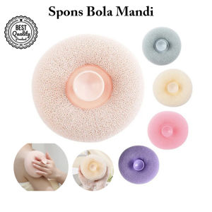 Spons Mandi Bola Spons Jaring Mandi Pembersih Daki / Bola Gosok Punggung Body Scrub Ball / Shower Puff Termurah Terbaru Promo