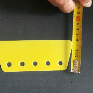 Dụng cụ gạt dán giấy dán tường Dụng cụ nhựa màu vàng hỗ trợ thi công giấy dán tường CINDY