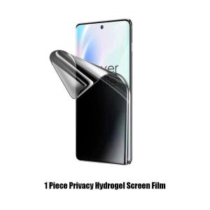 สำหรับ Vivo Y19s Y19 S 4G 5G 20243-Pack แผ่นหน้าป้องกันความเป็นส่วนตัวฟิล์มไฮโดรเจลชนิดพิเศษอุปกรณ์ป้องกันหน้าจอน้ำป้องกันการสอดแนมคลุมทั้งหมดนิ่มป้องกันการสอดแนม