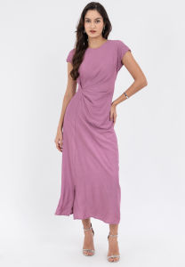 Badomoda MINERVA Side Drape Dress