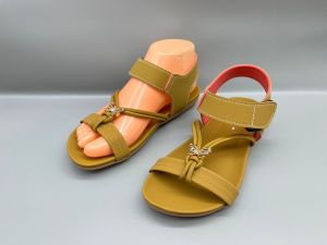 ✨Ready Stock✨ CY Shoe Summer Sandal Suede Block Mid Sandal