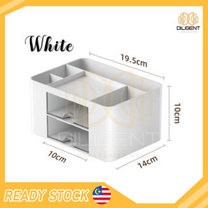 【D221 READY STOCK】Creative Korean Style Drawer Storage Box Large Capacity Stationery Jewelry Storage Box Desk Organizers