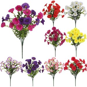 Decorative Flowers Low Maintenance Cost Material Simulated Plant Rich and Varied Bouquet Warm and Vivid