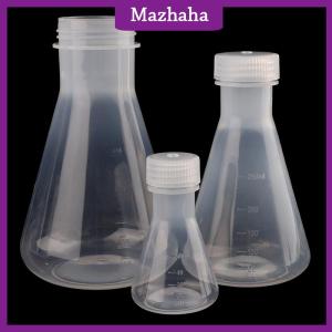 Mazhaha 50ml đến 1000ml phòng thí nghiệm nhựa erlenmeyer Flask hình nón container chai với nắp vặn cho phòng thí nghiệm thí nghiệm
