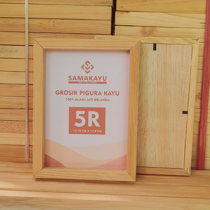 bingkai-kayu-jati-belanda-5r-127-x-178-mm-lazada-indonesia