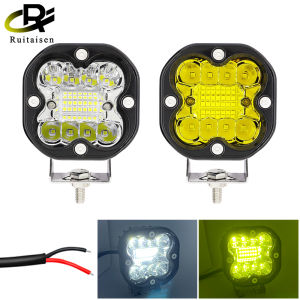 Đèn Pha 3 Inch 12V 24V 45W Combo Đèn Pha Chiếu Điểm Thanh Đèn LED Cho Xe Tải Xe Hơi 4X4 Thuyền ATV Đèn Làm Việc