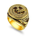 [Same day delivery] TFOE Ring Mens Pure Stainess Steel The Fraternal Order of Eagles Ring Best Gifts Size 8-13 Eagles Bull Ring  Signet Ring Kuya at Ate 1979 DEO ET PATRIA Philadelphia Eagles Ring. 