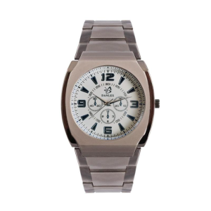 JACAUY Round Shape Quartz Watch Simple Design Large Dial Wristwatch Fashionable Alloy Business Watch Daily Wear