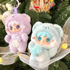 Yooki V4 Oxygen Fourth Generation Bite Little Bear Plush Blind Series Trendy Vinyl Doll Pendant Decoration for Women