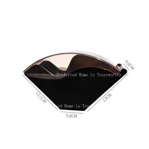mv1 Filter Paper Holder V60 Fan Type Filter Paper Dustproof Storage Universal Filter Paper Plastic V-shaped T5N2