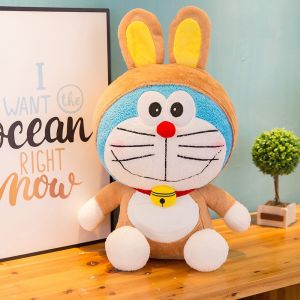 [HCM]Gấu bông doremon lông xù cosplay thỏ hồng thỏ nâu beo siêu kute (30CM---50CM) hàng cao cấp loại 1
