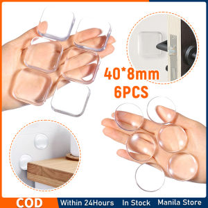 6Pcs Self-Adhesive Silicone Buffer Set for Doors Drawers & Furniture Sound Dampening & Surface Protection