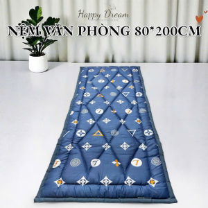 Nệm văn phòng 80*200cm - Nệm trải sàn hỗ trợ lưng thoáng khí dễ gấp gọn và vệ sinh