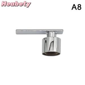 Heabety Universal Triangle Valve Faucet Handle Small Spout Bathroom Quick Open Valve Dish Basin Handle Handwheel Faucet Switch Handle
