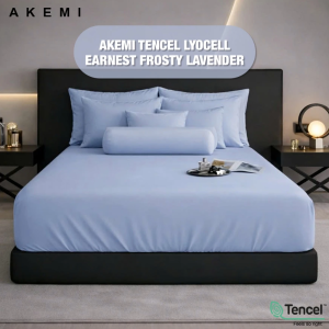 Bộ ga và Vỏ gối Akemi Tencel Lyocell Earnest Enderby và Vertica Collection gồm 5 món (King / Queen)