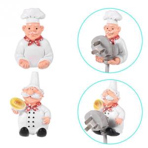 Cute Multi-Purpose Hooks Kitchen Plug Bracket Hooks Organizer Socket Power Line Storage Hanger Key Holder Wall Adhesive Hooks