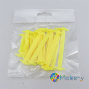 L·M 16Pcs/pack Silicone Lazy Shoelaces No Tie Shoe Laces Rubber Shoelace