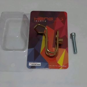 Gantungan Kawat Gold Model Kawat Heng Motor Matic Bebek Beat/ Mio/ Scoopy/ Jupiter/ Xeon/ Fino/ Vega RDll
