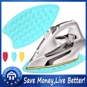 【 Heat-resistant 26cm x 24 cm】Flexible Ironing Blanket Dotted Bubbled Portable Iron Rest Pads Ironing Board Pad Silicone Iron Pad Ironing Mat Heat Insulated Blanket Magnetic Mat Laundry Pad Quilted Washer Dryer Heat Resistant Pad Ironing Board Covers