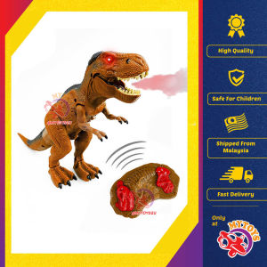 T Rex Dinosaur Remote Toy 31cm Light and Sound Battery Operated Robot Walking Dinosaur Toys for Boys MYTOYS