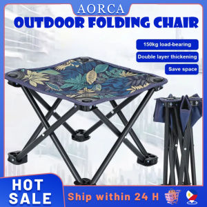 Folding Chair Portable Lightweight Travel Chair Outdoor Camping Garden Stool Camping Stool for Hiking Fishing Beach