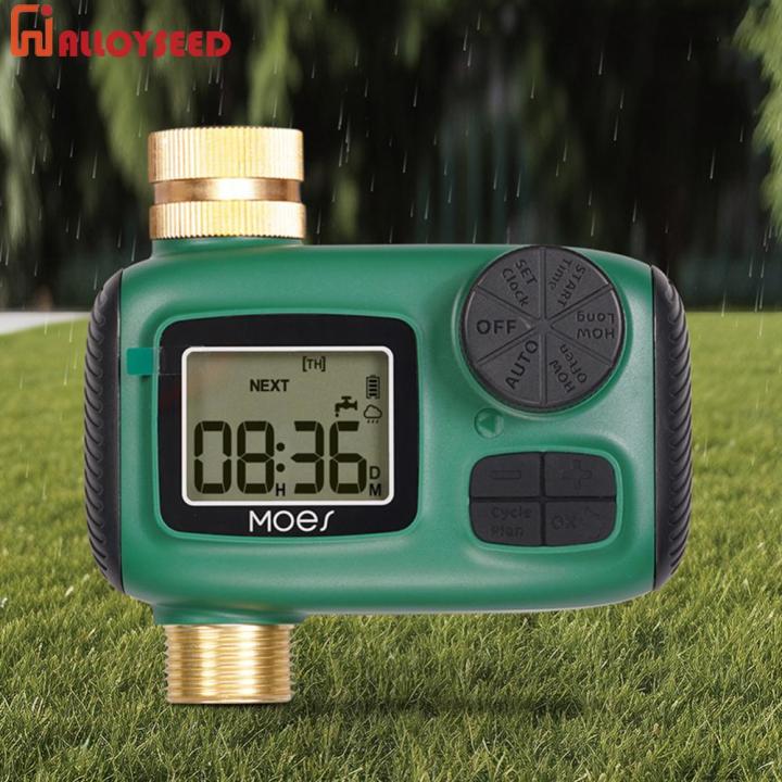 Water Timer 1-4 Outlet Weather-Resistant Digital Water Timer with ...