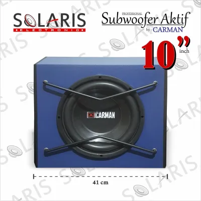 SUBWOOFER AKTIF 10 Inch BASSTUBE Carman CM-1011