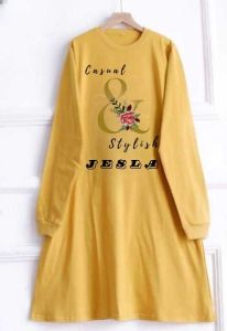 Baju Atasan Jumbo Viral And Tunik Kaos Katun Combed 24s S M L XL XXL 3XL Tunik Wanita Modern Simple