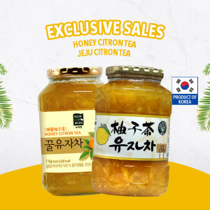 [1+1 VALUE DEALS] Korea Favourite Honey Citron Tea 1kg + Jeju Citron Tea 1kg