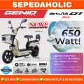 Sepeda Listrik GENIO ATTURA G1 BY UNITED 350 Watt Electric E Bike. 