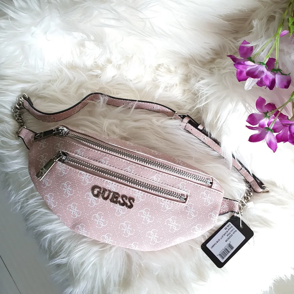 G Quatro Light Pink Guess Vikky Belt Bag Lazada PH